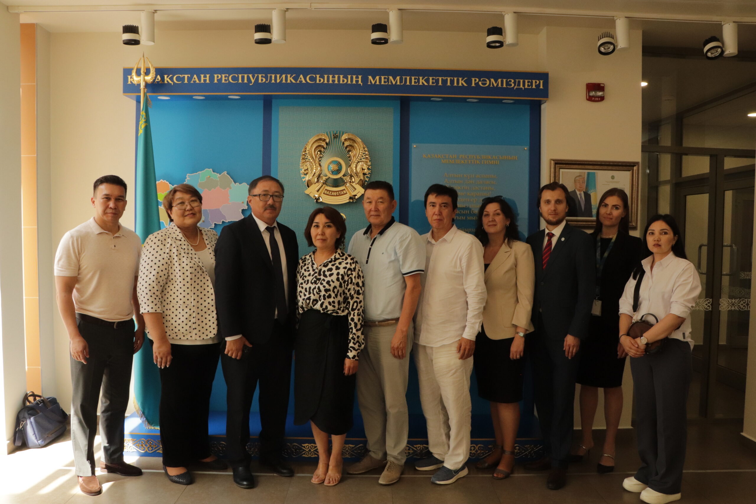 Сегодня 16 июля 2024 года состоялся визит делегации Кыргызской Республики в Национальный научный центр особо опасных инфекций имени М. Айкимбаева
